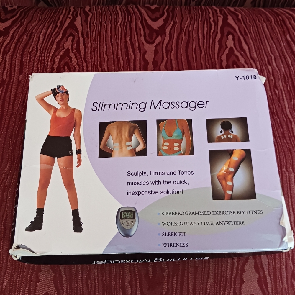 Slimming Mini Portable Massager with Digital Display Ems Muscle Toner - Picture 6 of 6